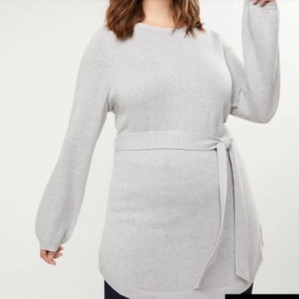 Lane Bryant Belted Tunic Sweater 18/20